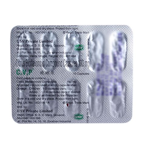 C.V.P. Capsule 10's Price, Uses, Side Effects, Composition - Apollo ...