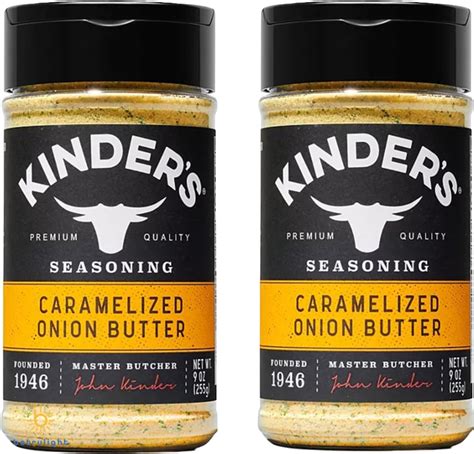 Amazon.com : Kinder's Organic Caramelized Onion Butter, Premium Quality ...