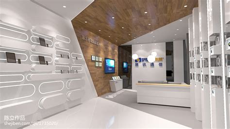 手机店设计案例效果图-室内设计师平台 -室内设计论坛-扮家家室内设计网