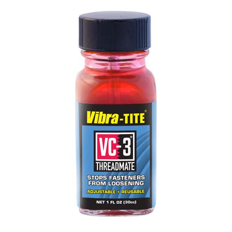 Vibra-TITE VC-3 Threadmate, botella de 30 ml con aplicador de tapa de cepillo : Amazon.com.mx ...