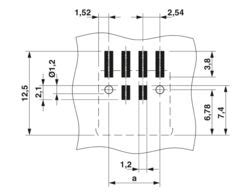 PCB header - SAMPLE DMC 0,5/13-G1-2,54 SMD - 1859903 | Phoenix Contact