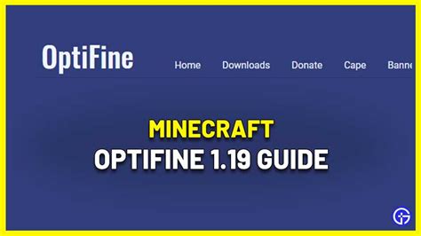 Image result for How to Install OptiFine 1.19 Java