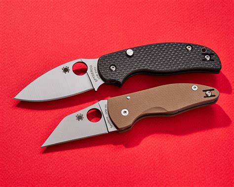 Spyderco Sage 6 Button Compression Lock Sprint Run Folding Knife 3" CPM ...