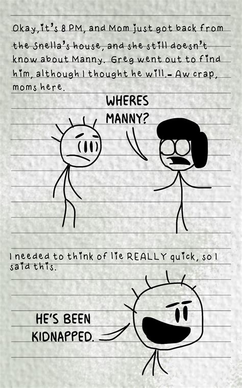 Diary of Manny Heffley: My First Journal Pages 26-30 (Part 6) : r ...