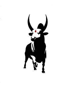 VVWV Jallikattu Stickers for Car Decal Vinyl Sticker Exterior for Hood ...