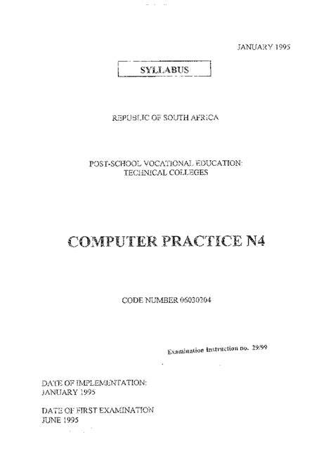 Image result for Computer Practice N5 Notes