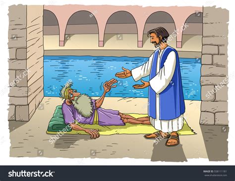 Jesus Heals The Paralytic For Kids