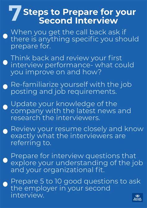 Image result for Second Interview Tips