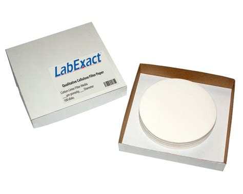 LabExact 1200054 Grade CFP1312 Qualitative Cellulose Filter Paper, 20 ...