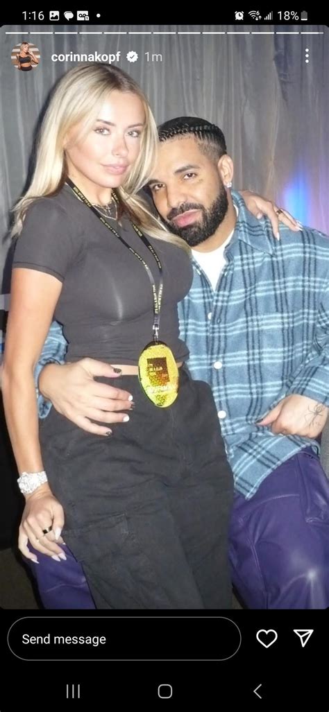 Corinna Kopf and Stella with Drake again : r/LAinfluencersnark