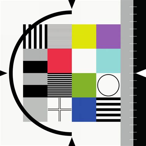 Test Pattern 1 的图像结果
