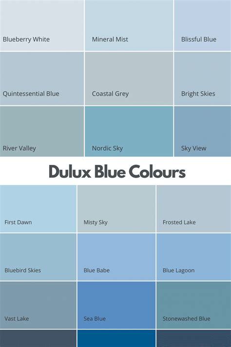 Blue Colour Chart 的图像结果