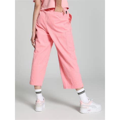 Buy Puma Downtown Corduroy Womens Pink Pants Online