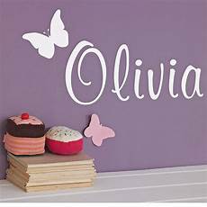 Personalised Name Stickers For Walls by Personalised Name Butterfly Wall Sticker By Nutmeg Wall Personalised Name Stickers For Walls
