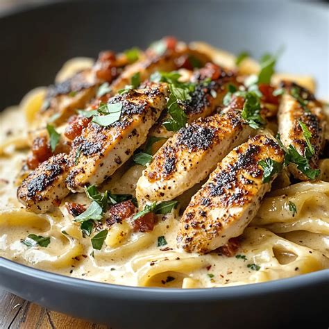 Creamy Blackened Chicken Pasta