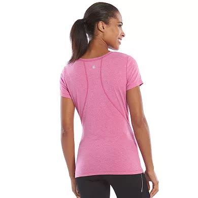 Women's Tek Gear® Shirred Workout Tee