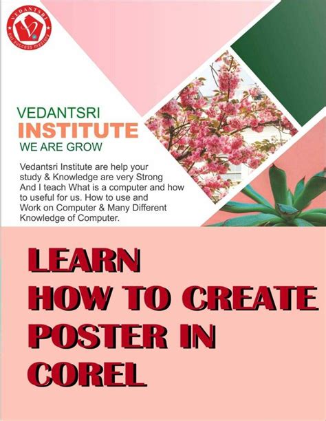 Image result for Tutorial Buat Poster Pada CorelDRAW