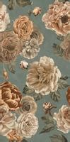 Floral Wall Tile TL 06306 C Florelle Rustic Petal 4 ft x 2 ft Vitrified ...