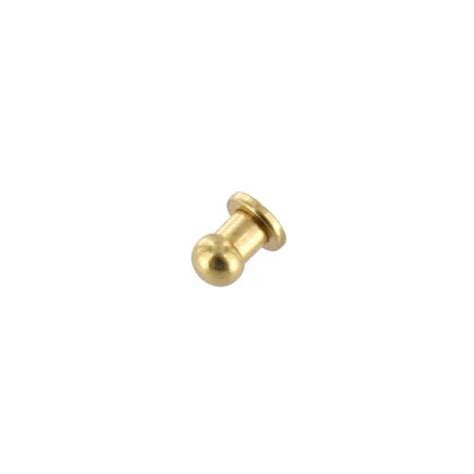 Collar Buttons - Golden Coated Collar Button Manufacturer from Mumbai