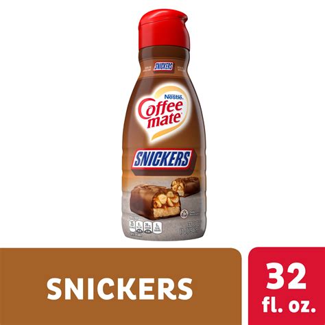 Buy Nestle Coffee Mate Snickers Coffee Creamer, 32 fl oz Online at ...