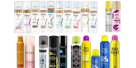 Dove, TRESemmé, other dry shampoos recalled over benzene levels