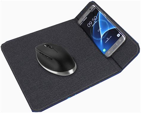 Cell_Bro Mouse Pad with Wireless Charger - Qi India | Ubuy