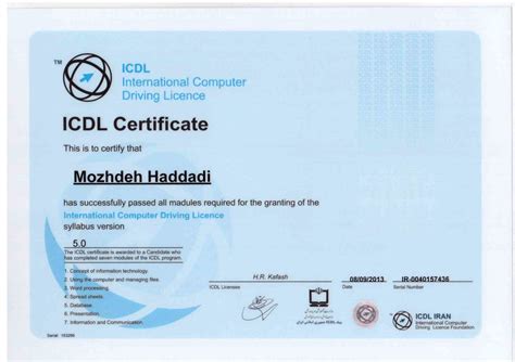 Image result for Computer Driving License Certificate