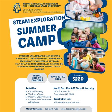 🚀 Ignite your child’s curiosity and creativity at NC A&T’s STEAM ...