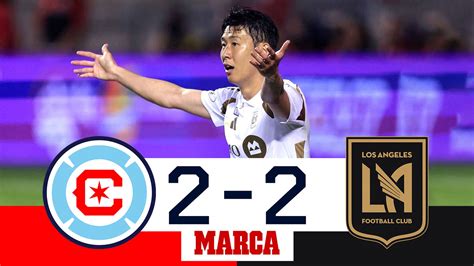 Debut with a draw for Son | Chicago 2-2 LAFC | HIGHLIGHTS | MLS - MARCA ...