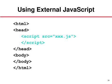 Image result for External JavaScript in HTML