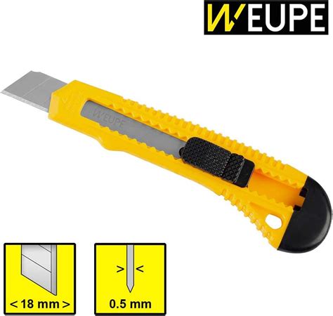 Image result for Retractable Plastic Utility Knife Box Cutter