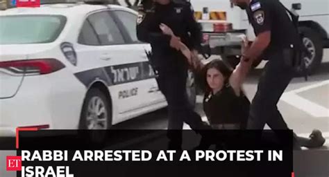 Israel-Palestine War: Rabbi arrested at a protest in Israel demanding a ...
