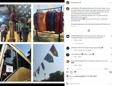 Tahir Raj Bhasin marks 3 years of 'Chhichhore' with heartfelt post ...