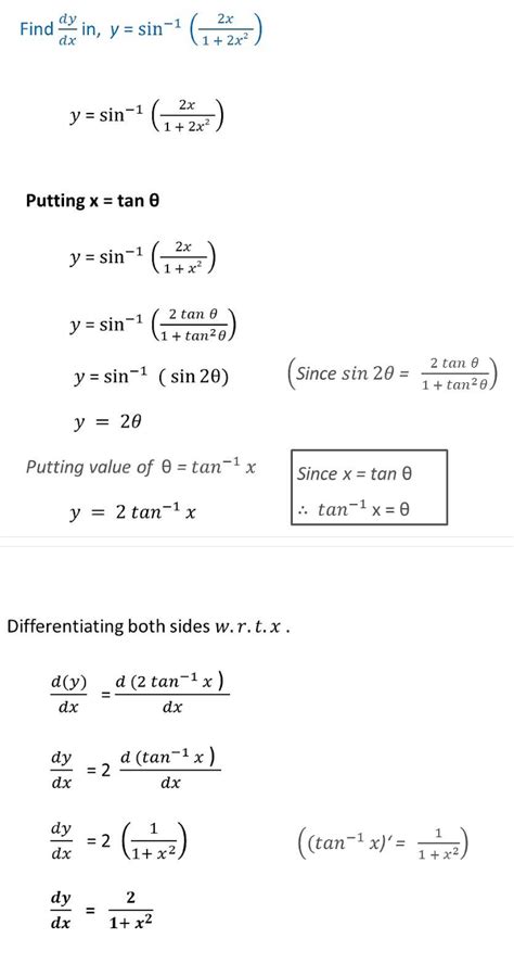 Image result for Inverse Trig Functions Examples