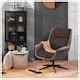 ÄLEBY swivel armchair, Gunnared medium grey/dark grey - IKEA