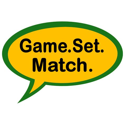 Game.Set.Match. – One Prints