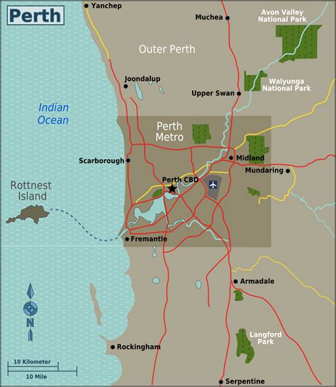 Perth Map 的图像结果