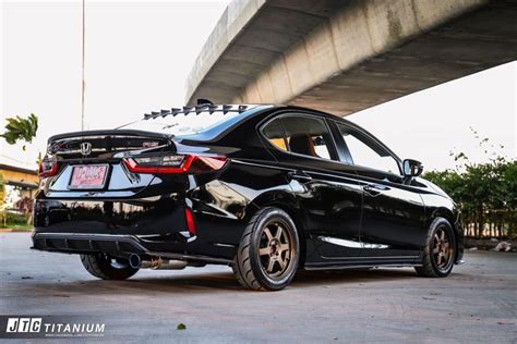 Meet All-Black 2020 Honda City RS Turbo by JTC Titanium