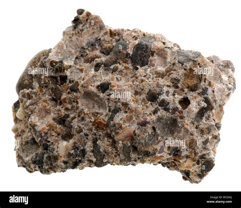 Conglomerate. Sedimentary rock sample Stock Photo: 33861510 - Alamy