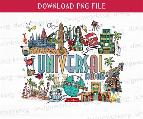 Universal Studios Family Trip Png, Family Vacation Png, Vacay Mode Png ...