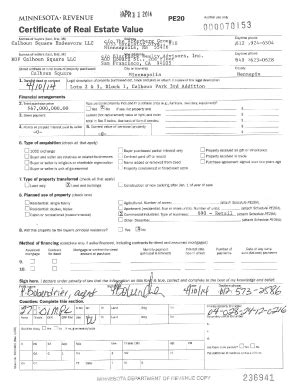 Fillable Online MINNESOTA'S NEW RESIDENTIAL PURCHASE AGREEMENT ... Fax ...