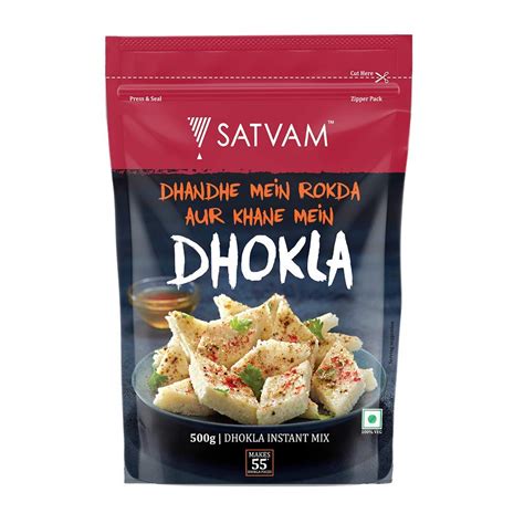 Satvam Dhokla Instant Mix, 500g : Amazon.in: Grocery & Gourmet Foods