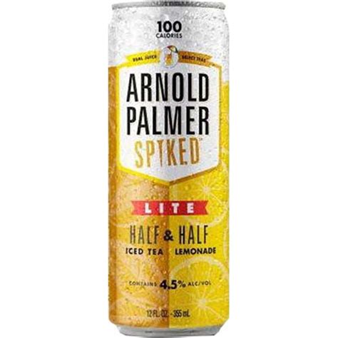 Arnold Palmer Spiked Half & Half Lite Iced Tea Lemonade (12 fl oz ...