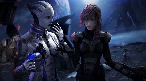 Download The Iconic Mass Effect Characters Wallpaper | Wallpapers.com