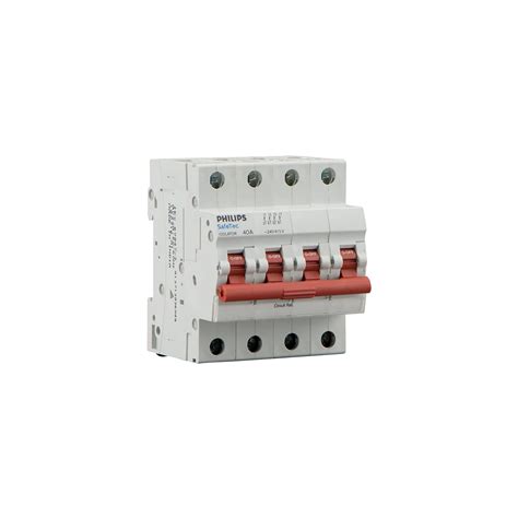 Circuit Breakers 4 Pole Isolator 913713936049 | Philips