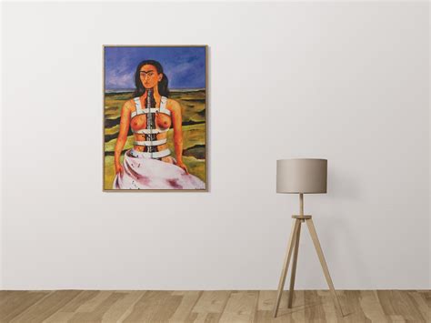 Frida Kahlo the Broken Column Print Frida Kahlo Self - Etsy