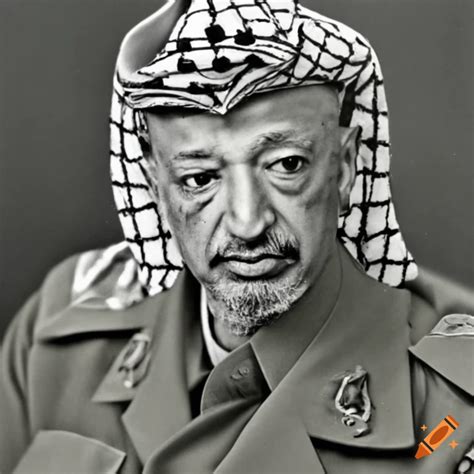Photograph of yasser arafat on Craiyon