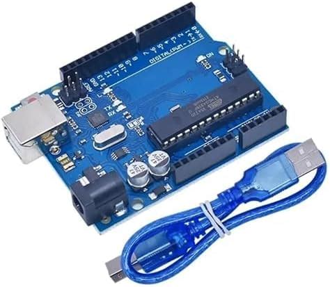 R&D UNO R3 DIP Board ATmega328P with USB Cable Compatible with IDE ...