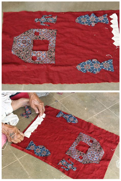 D'source Making Process | Applique and Patchwork - Kutch, Gujarat | D ...