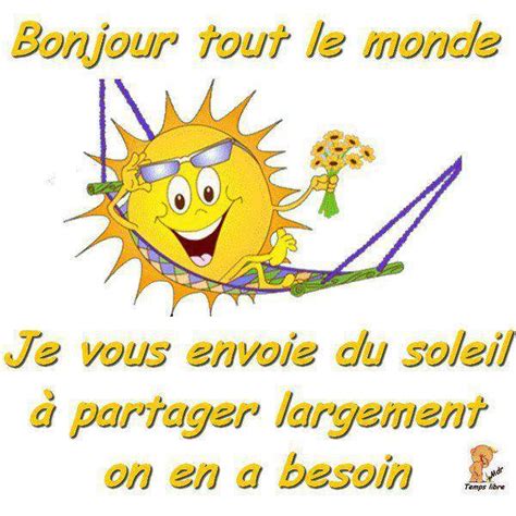 Voir les d�tails de l�image associ�e. BONNE JOURNEE AVEC LE SOLEIL